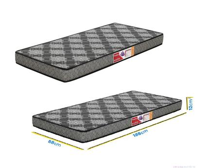 Imagem de Quarto Modulado Juvenil Completo com Guarda Roupa, Cama de Solteiro e Colchões cama Auxiliar