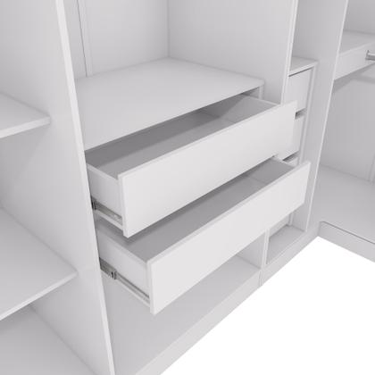 Imagem de Quarto Modulado Kappesberg Adapt Branco 12 Portas 342cm x 263cm