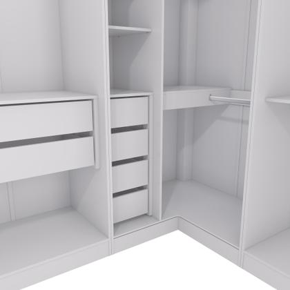 Imagem de Quarto Modulado Kappesberg Adapt Branco 12 Portas 342cm x 263cm