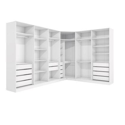 Imagem de Quarto Modulado Kappesberg Adapt Branco 12 Portas 342cm x 263cm
