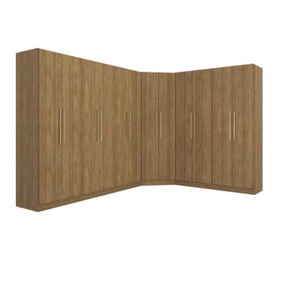 Imagem de Quarto Modulado Kappesberg Adapt Nogueira 12 Portas 342cm x 263cm