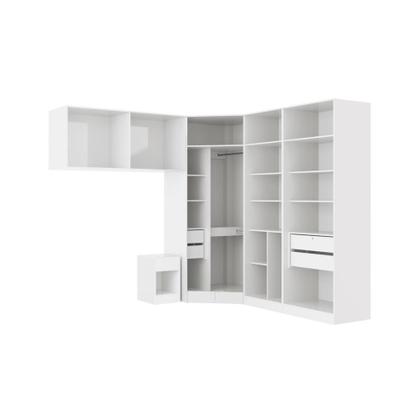 Imagem de Quarto Modular Kappesberg Adapt Branco 6 Peças 260cm x 256cm