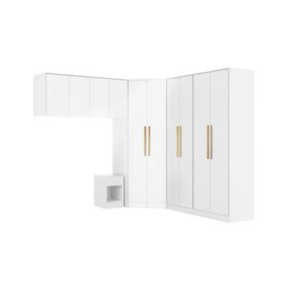 Imagem de Quarto Modular Kappesberg Adapt Branco 6 Peças 260cm X 256cm
