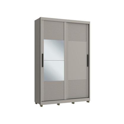 Imagem de Quarto Solteiro com Guarda-roupa 2 Portas de Correr, Cômoda e 1 Mesa de Cabeceira Thales