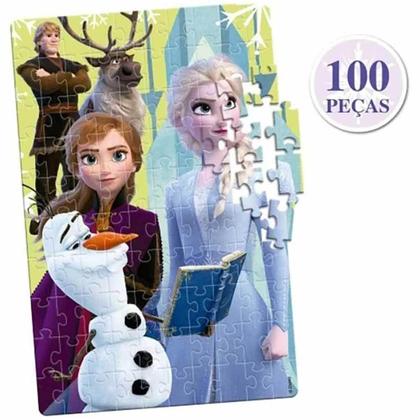 Imagem de Quebra Cabeça 100 peças Disney Frozen 8027 - Toyster