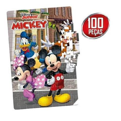 Imagem de Quebra Cabeça 100 peças Disney Júnior Mickey 8001 - Toyster