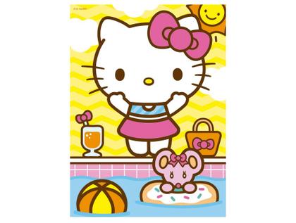 Imagem de Quebra-cabeça 100 Peças Hello Kitty Puzzle Grow