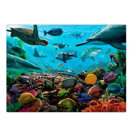 Imagem de Quebra Cabeça 1000 Peças Criaturas Marinhas Toyster 002721
