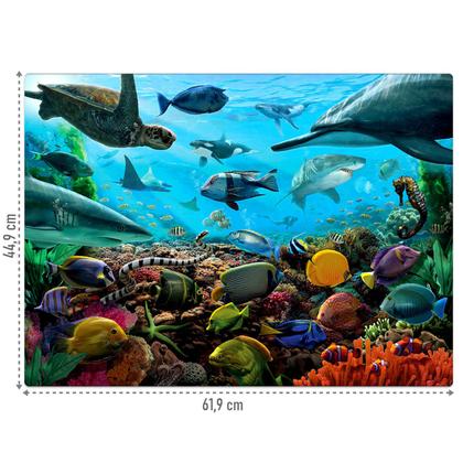 Imagem de Quebra Cabeça 1000 Peças - Criaturas Marinhas - Toyster