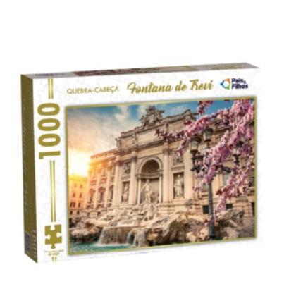 Imagem de Quebra cabeça 1000 peças imagem fontana di trevi puzzle