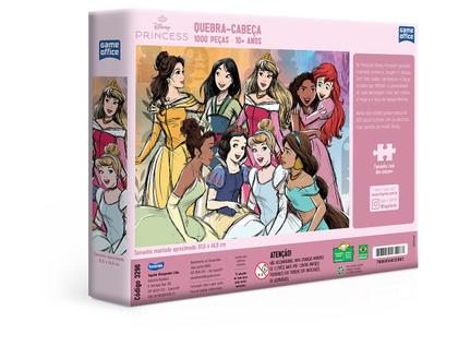 Imagem de Quebra-cabeça 1000 Peças Princesas Game Office