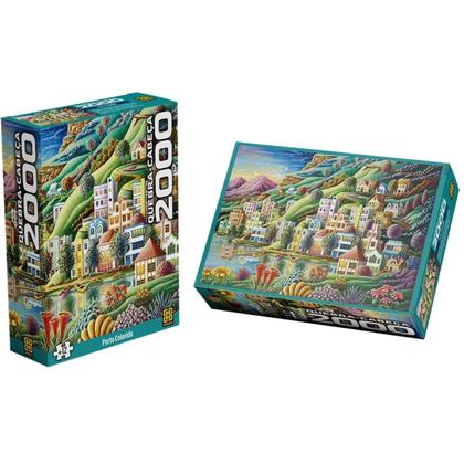 Imagem de Quebra Cabeça 2000 Peças Porto Colorido 04865 - Grow