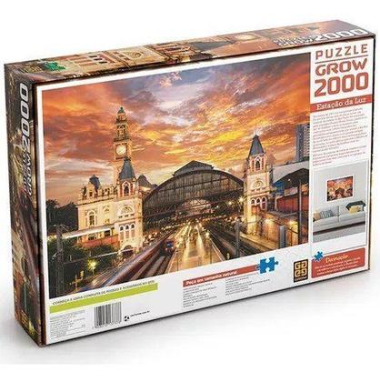Imagem de Quebra-Cabeca 2000PCS Estacao da Luz R.3737 Grow