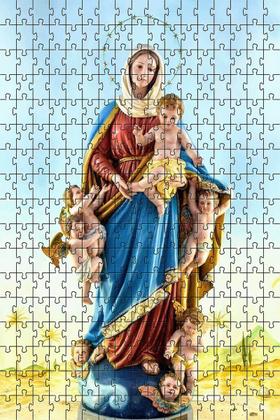 Imagem de Quebra-Cabeça 24 peças atividades para Idosos Peças grandes