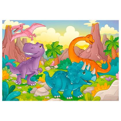 Imagem de Quebra Cabeça 30 Peças Dino Kids - Grow