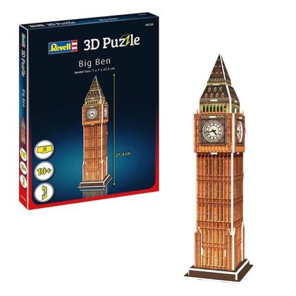 Imagem de Quebra Cabeça 3D Big Ben 274Mm Revell 120
