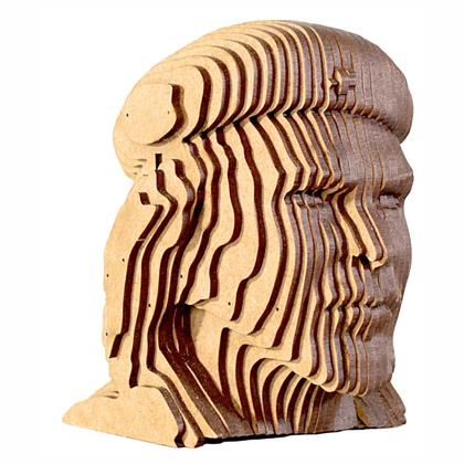 Imagem de Quebra cabeça 3d che guevara decoração ornamento enfeite