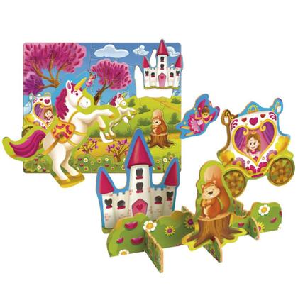 Imagem de Quebra-cabeca 3d reino encantado