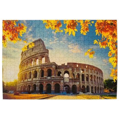 Imagem de Quebra-Cabeça 500 peças Coliseu no Outono - Pais e Filhos