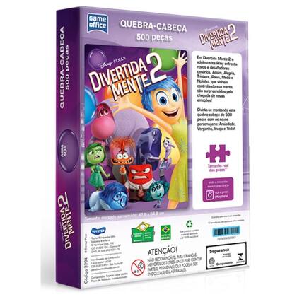 Imagem de Quebra-Cabeça 500 Peças Divertidamente 2 TOYSTER