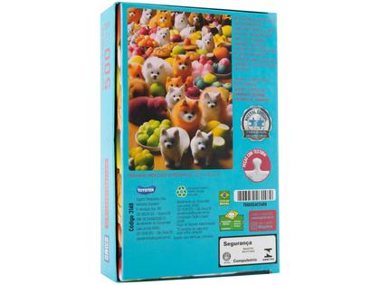 Imagem de Quebra-cabeça 500 peças Game Office IA Cãomidinhas