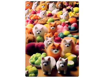 Imagem de Quebra-cabeça 500 peças Game Office IA Cãomidinhas