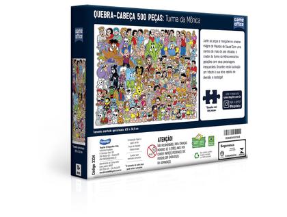 Imagem de Quebra-cabeça 500 Peças Game Office 