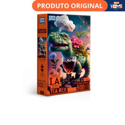 Imagem de Quebra cabeça 500 peças ia tea rex nano - toyster 003125