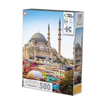 Imagem de Quebra cabeça 500 peças istambul puzzle pais & filhos color