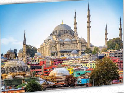 Imagem de Quebra cabeça 500 peças istambul puzzle pais & filhos color