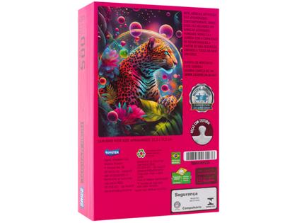 Imagem de Quebra-cabeça 500 Peças Jaguar Neon Game Office