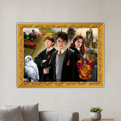 Imagem de Quebra Cabeça 500 Peças Mini - Harry Potter 04983 - Grow