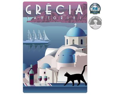 Imagem de Quebra-cabeça 500 Peças Postais do Mundo