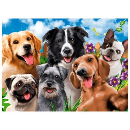 Imagem de Quebra Cabeça 500 Peças Selfie Pets - Grow