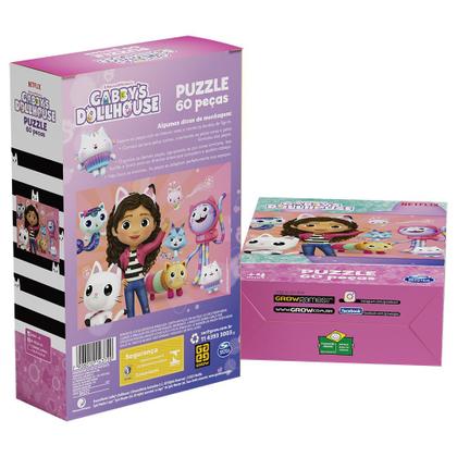 Imagem de Quebra-cabeça 60 peças Gabby's Dollhouse