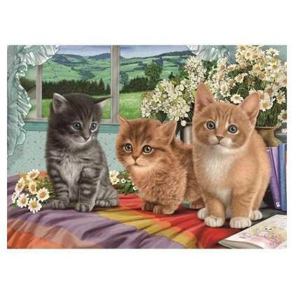 Imagem de Quebra Cabeça 60 Peças Gatinhos Fofinhos 4074 - Grow