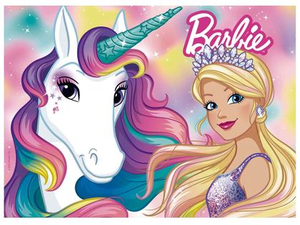 Imagem de Quebra-cabeça 60 Peças Puzzle Infantil Barbie