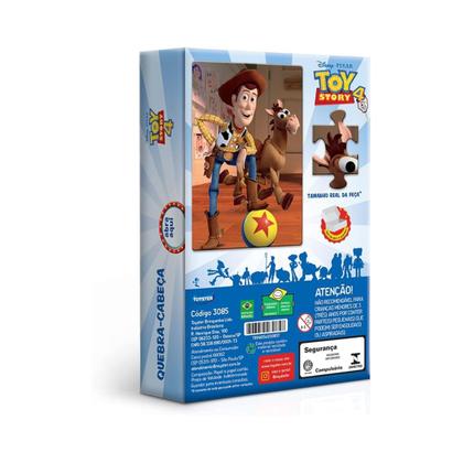 Imagem de Quebra-Cabeça 60 peças Toy Story 4: Woody - Toyster