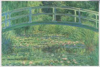 Imagem de Quebra Cabeça A Lagoa de Monet, 1.000 peças, National Gallery