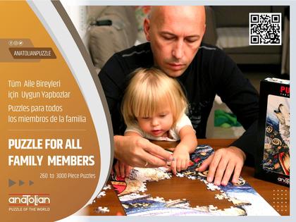 Imagem de Quebra-cabeça Anatolian Dino Valley 2 260 peças