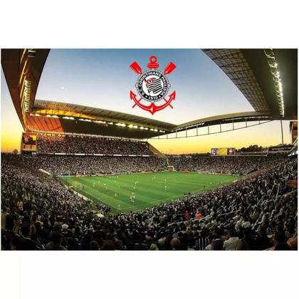 Imagem de Quebra Cabeça Arena Corinthians Estadio Timão Futebol 500 Pç