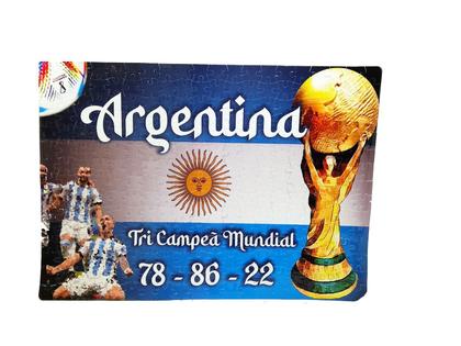 Imagem de Quebra-Cabeça Argentina Campeã Copa 120 Peças Ed. Limitada