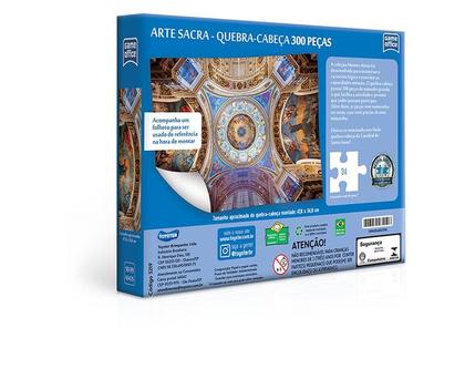 Imagem de Quebra-cabeça Arte Sacra - Mentes Ativas 300 Peças - Toyster