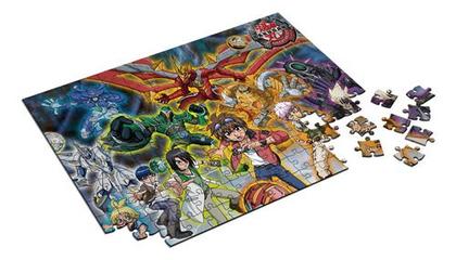 Imagem de Quebra Cabeça Bakugan Personalizado 48 Peças