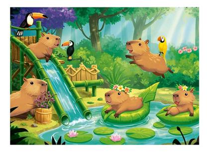 Imagem de Quebra-cabeça Capivara Grow 04853