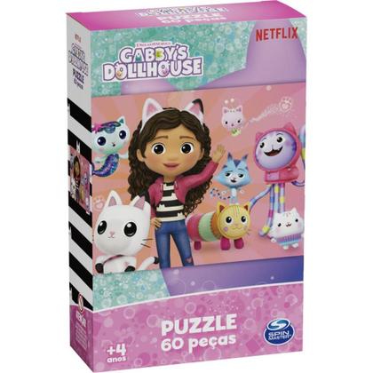 Imagem de QUEBRA-CABEÇA Cartonado GABBYS Dollhouse 60 Peças