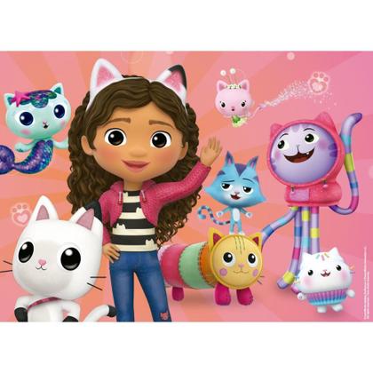 Imagem de QUEBRA-CABEÇA Cartonado GABBYS Dollhouse 60 Peças