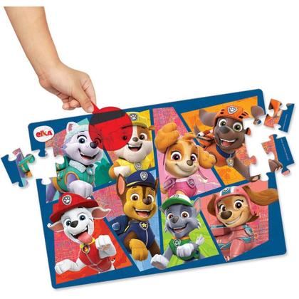 Imagem de QUEBRA-CABEÇA Cartonado Patrulha Canina 60 Peças Lente Mágica