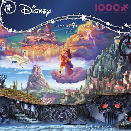 Imagem de Quebra-Cabeça Ceaco Disney Hercules Thomas Kinkade - 1000 Peças