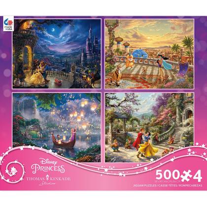 Imagem de Quebra-Cabeça Ceaco Disney Thomas Kinkade - 4x500 Peças